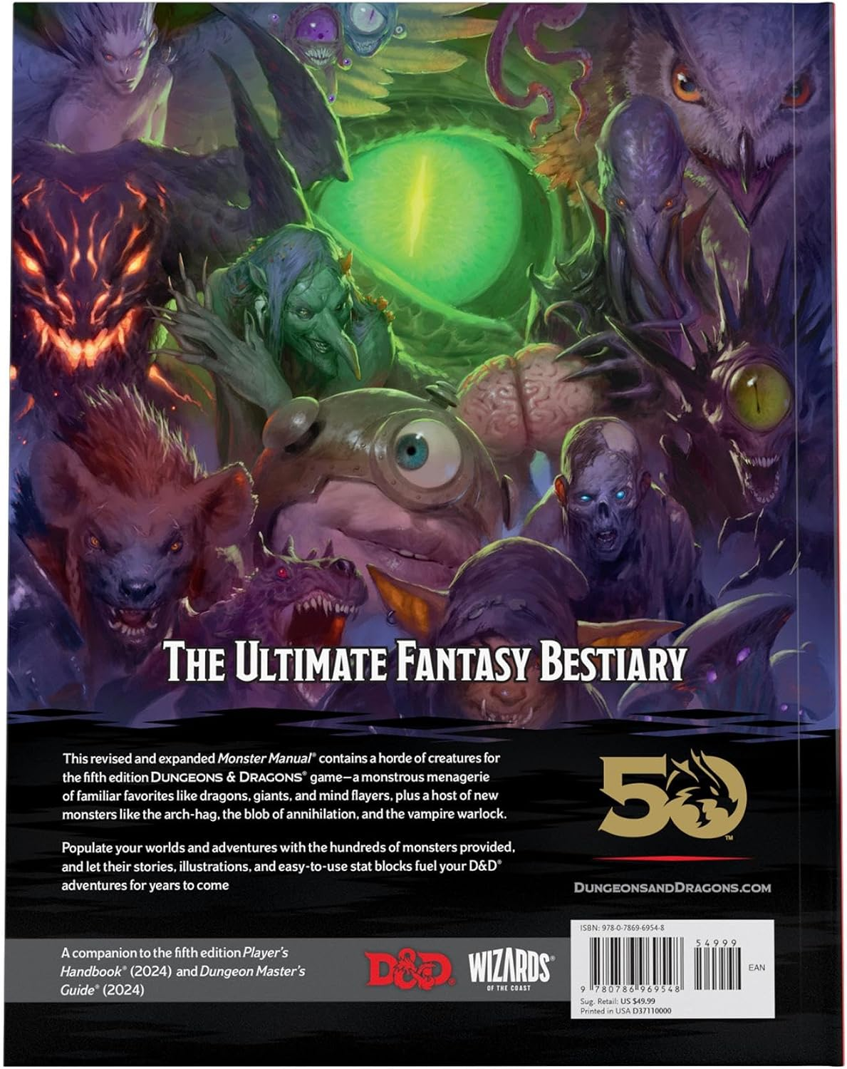 Dungeons & Dragons: Monster Manual 5th Edition