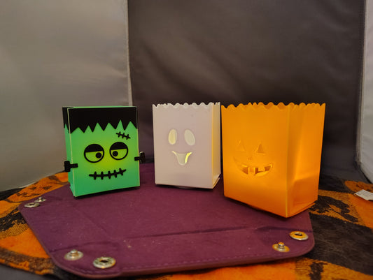 3-D Creations: Halloween Tea Lights