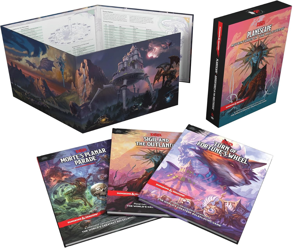 Dungeons & Dragons: Planescape: Adventures in the Multiverse 2014 5th Edition